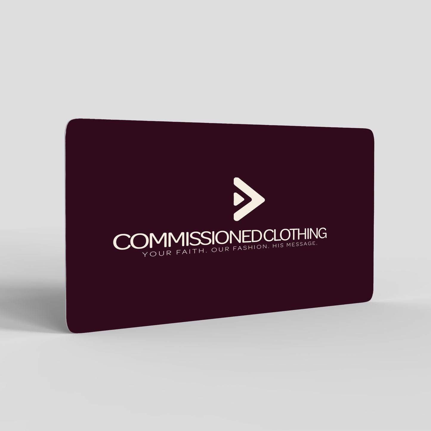 Commissioned Clothing Gift Card